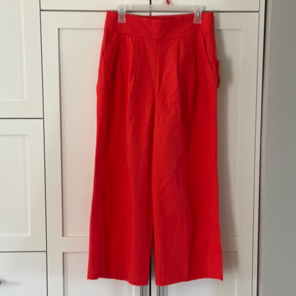 Kourt Cropped Wide Legged Slacks